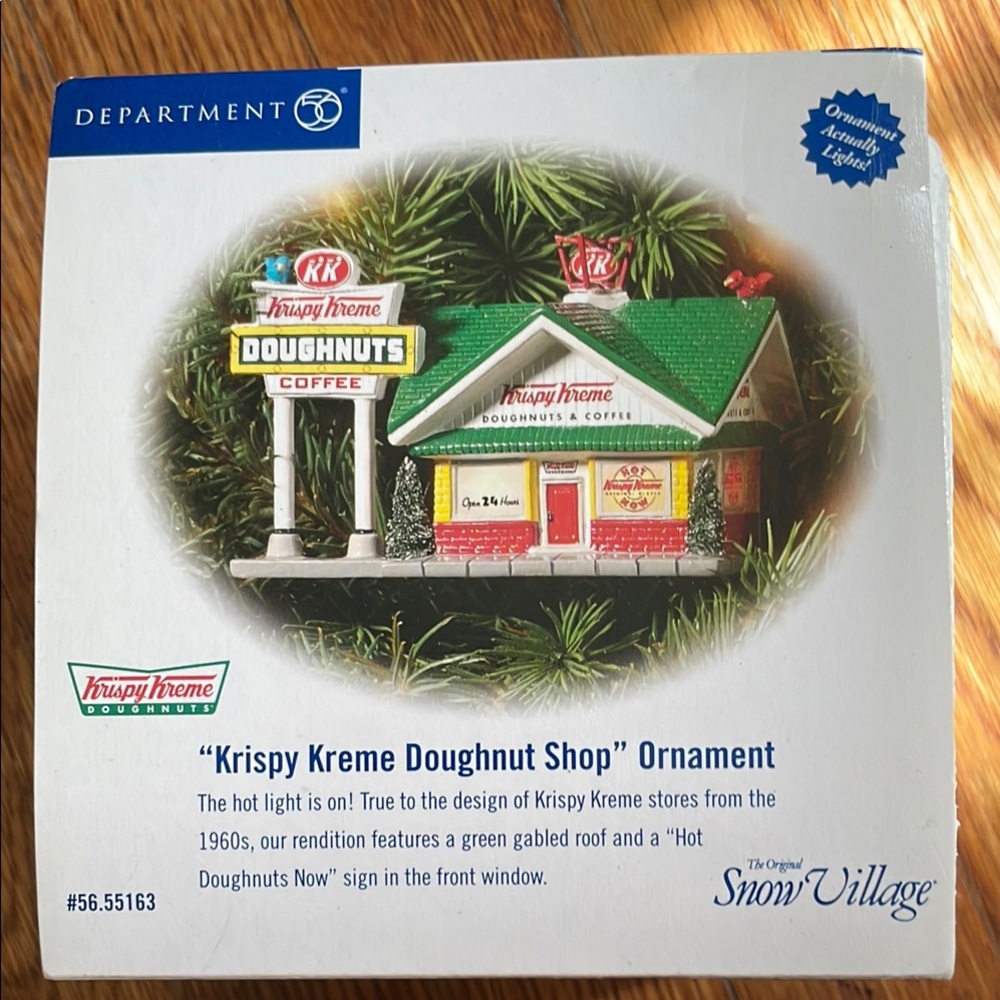Krispy Kreme Doughnut shop ornament
